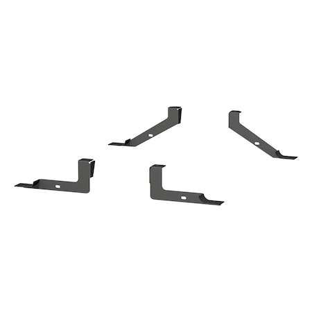 Aries Mounting Brackets for 6" Oval Side Bars, 4501 4501